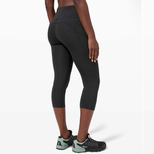 Lululemon Fast and Free Crop II 19" *Non-Reflective